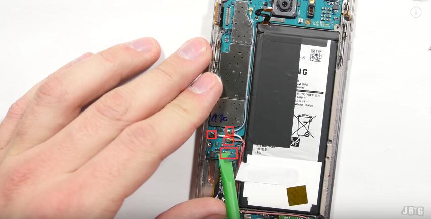 Pop off all the antenna cables and the fingerprint scanner cable-10.jpg