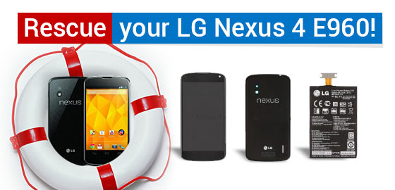LG Nexus 4 E960 Parts