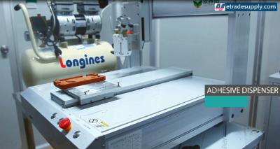How to Set Up ETrade Supply's Adhesive Dispenser Robot