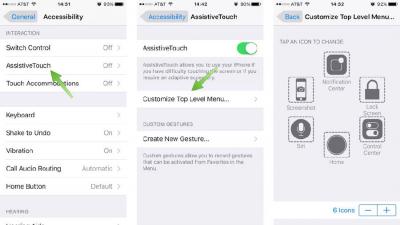 99.9% People Don't Know the Rare Function on iPhone 6S' AssistiveTouch