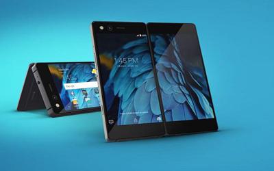 How far does the foldable phone away from us?