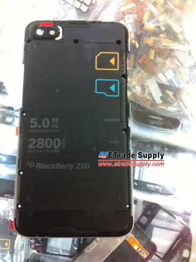 Leaked BlackBerry A10 Middle Plate – Could Possibly be Called BlackBerry Z30