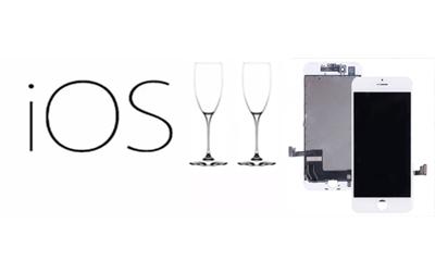 Can the aftermarket iPhone 7 LCD screen work well on iOS 11?