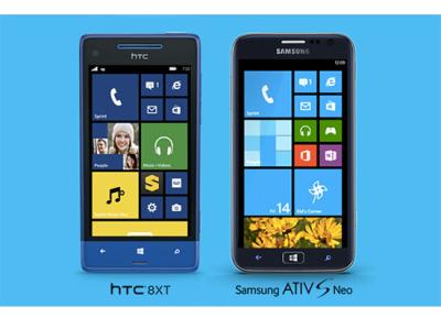 Sprint Announced HTC 8XT and Samsung ATIV S Neo as Its First Windows Phone 8 Devices