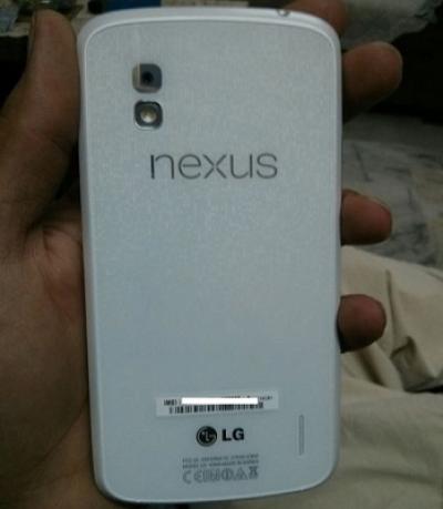 White Nexus 4 Appears in the Indian Market Before Officially Released