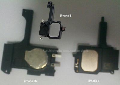 Purported Images to Show Parts for Apple iPhone 5S and iPhone 6