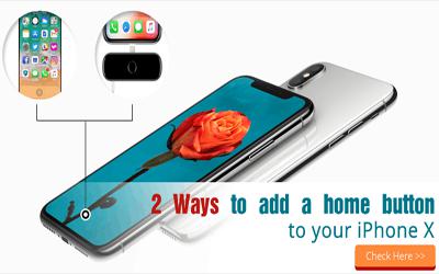 2 Ways to add a home button to your iPhone X