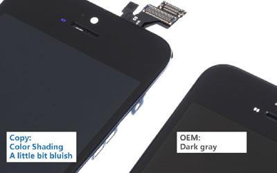 How to Tell The Copy Parts From OEM (Without Tear Down the LCD Part)