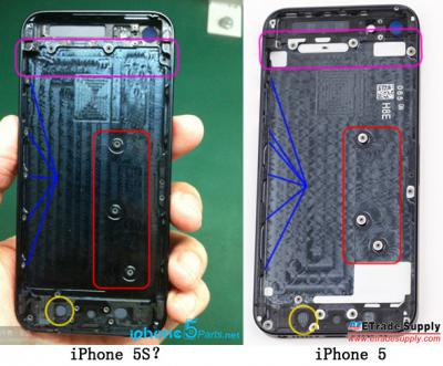 iPhone 5S Rear Housing Leaked