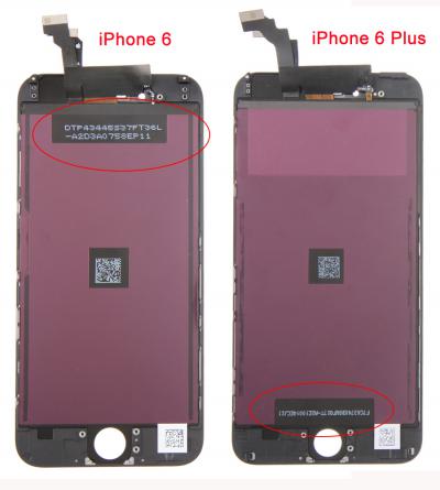 Differences Between iPhone 6 and iPhone 6 Plus LCD Assembly