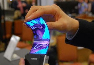 Samsung Galaxy Note 2 flexible screen
