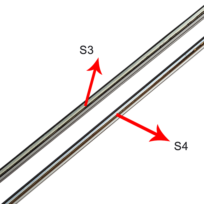 Samsung Galaxy S3,S4 LCD screen and digitizer assembly thickness comparison