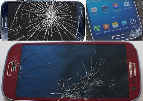 how to repair the cracked Galaxy S4 screen