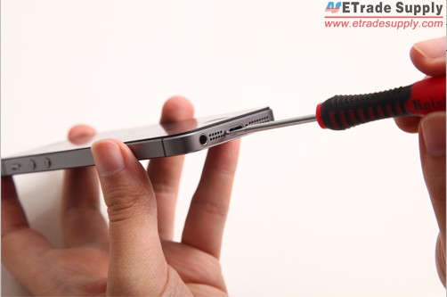 Undo the iPhone 5S screws