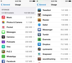 Know Your Device’s Storage Consumption