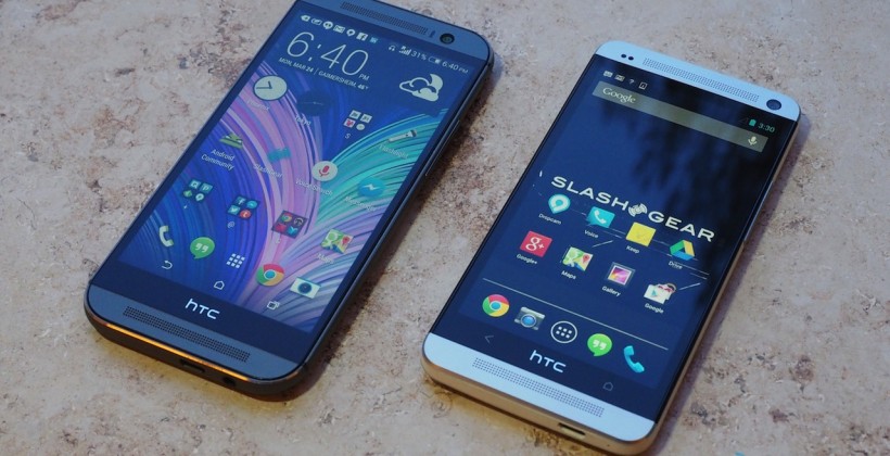New HTC One M8 VS HTC One M7