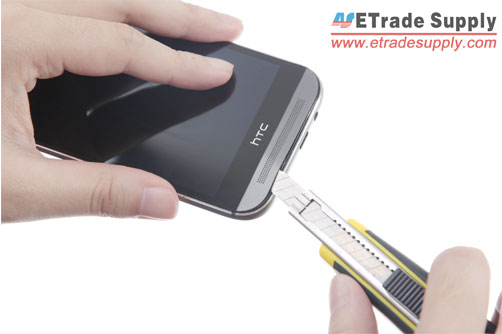 tigger Kvittering Trække på HTC One M8 LCD Screen and Digitizer Assembly Black - ETrade Supply