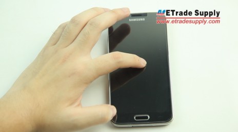 the galaxy s5 screen protector is self-absorsion