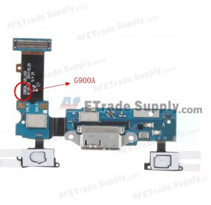 Galaxy S5 SM-G900A Charging Port Flex