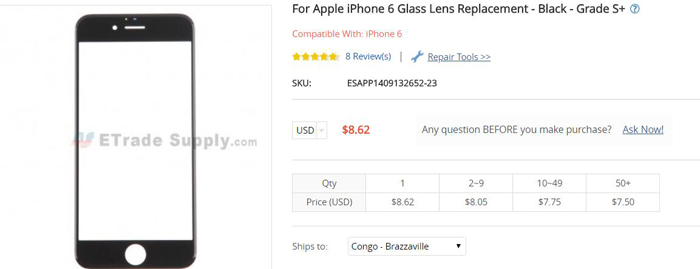 How much does it cost to get an iphone 6 Price How Repairing A Broken Iphone 6 Screen Etrade Supply