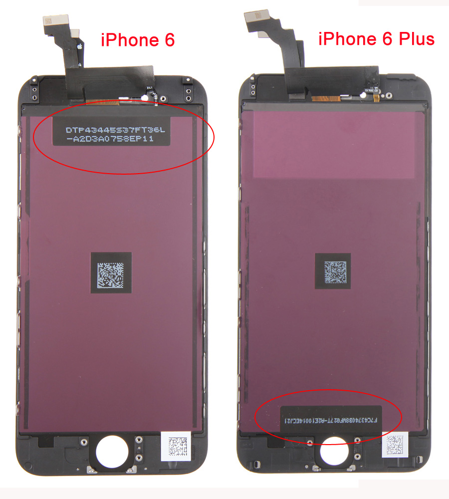 Difference Between Iphone 6 Plus And 6s Plus Chart