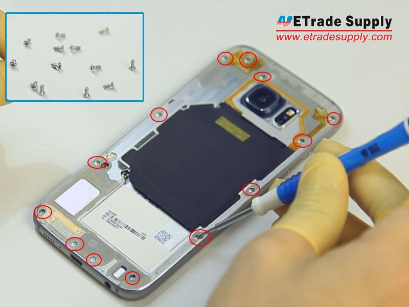 Release samsung galaxy s6 Rear Housing