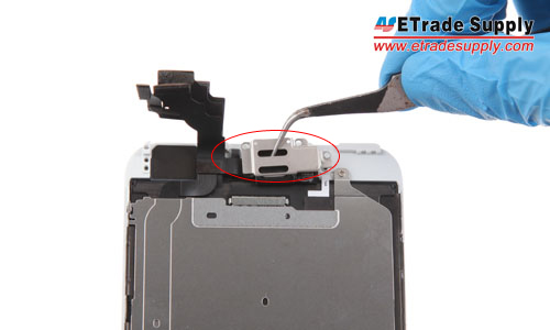 Take out the iPhone 6 plus retaining bracket