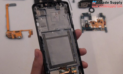 Nexus 5 screen assembly with frame