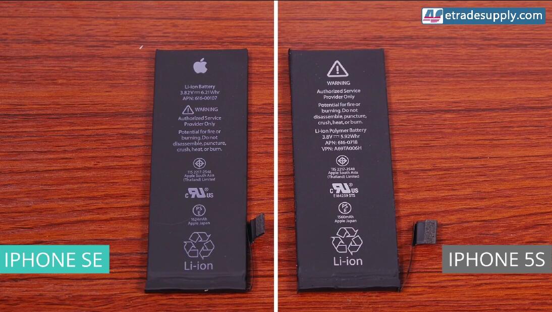 Iphone Se Full Tear Down Comparison With Iphone 5s