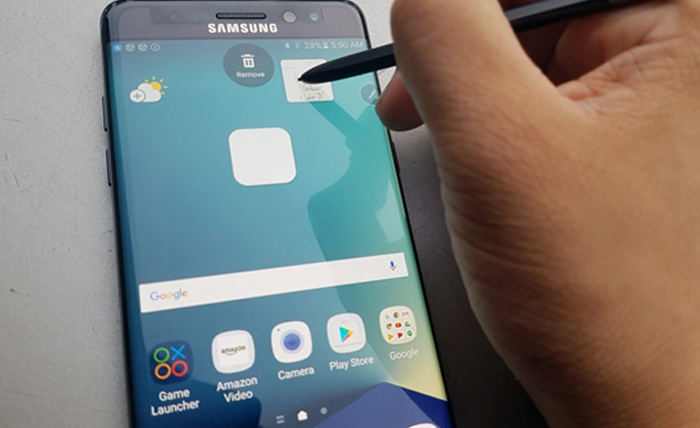 5.note 7 s pen glance