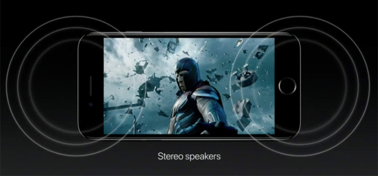 iphone 7 stereo speakers