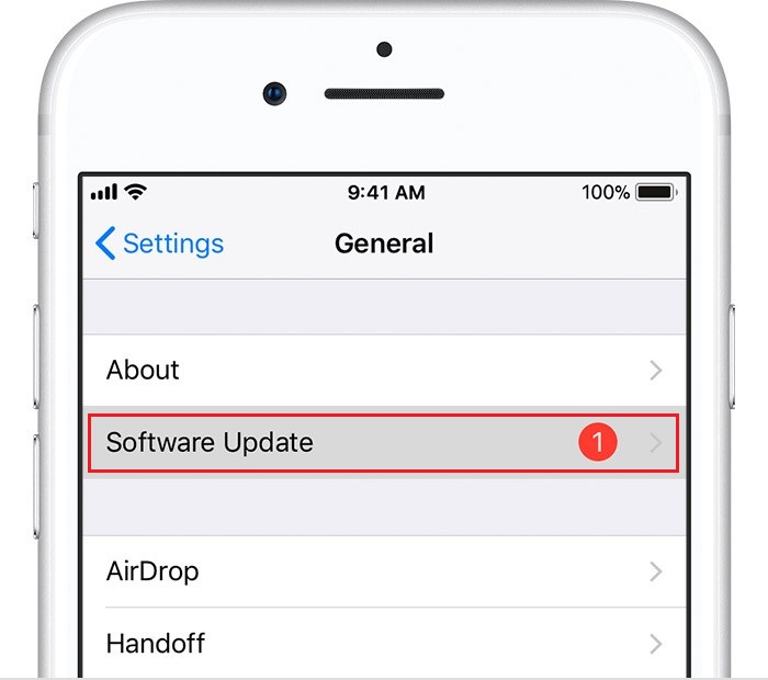 upgrade iPhone X iOS system