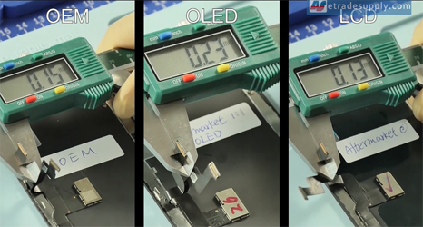 test flex cable thickness