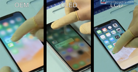 filthy dedikation hemmeligt Difference among iPhone X OEM, Copy OLED and LCD Screen