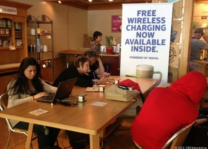 coffee house wireless charging table-4