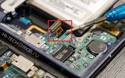 2. Samsung Galaxy Note 9 charging port