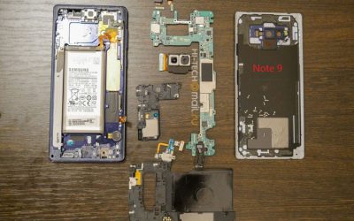 6. Samsung Galaxy Note 9 full tear down