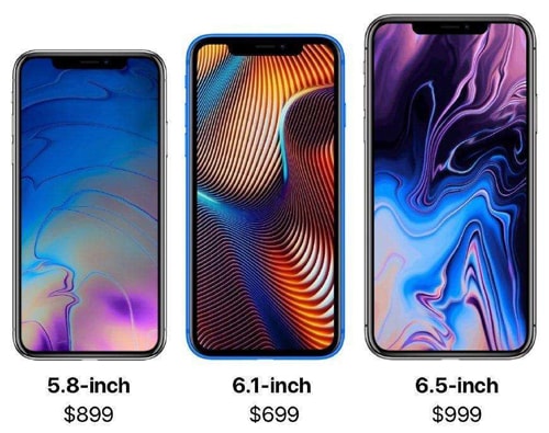 2018 new iPhone price