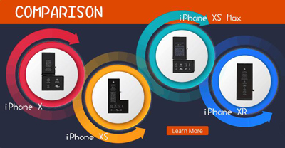 Iphone X Xs Xs Max And Xr Battery Comparison