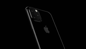 render of 2019 iPhone XI with triple camera