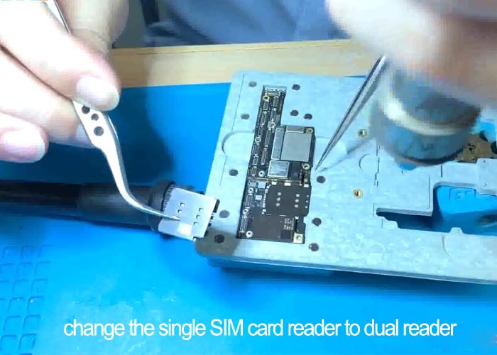 change the single SIM card reader