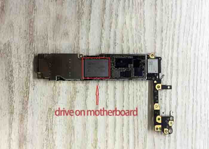 drive on motherboard