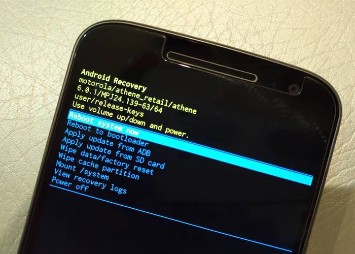 Android phone recovery mode