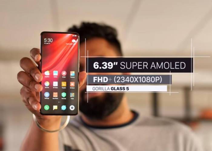 Redmi K20 AMOLED display