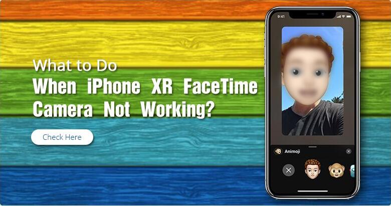 my iphone xr camera is not working