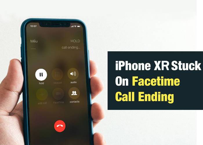iPhone XR FaceTime problem