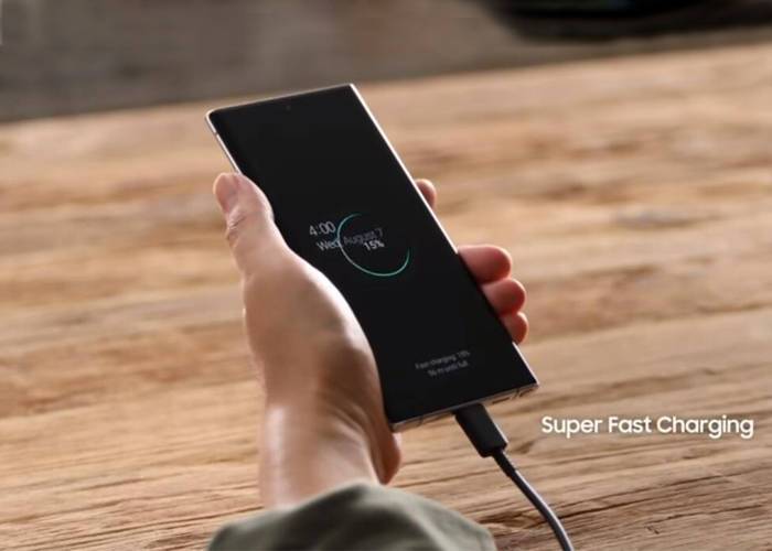 Samsung Note 10 super-fast charging
