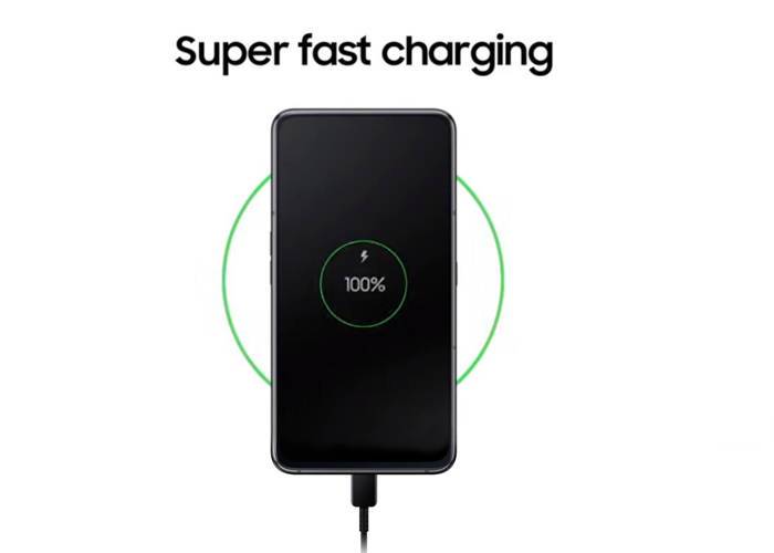 Samsung Galaxy A80 fast charging