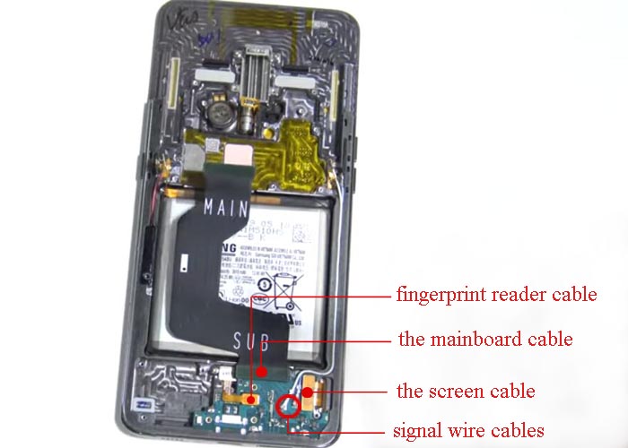 disconnect the cables