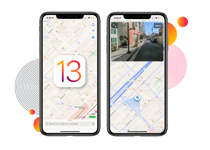 iOS 13 new map app